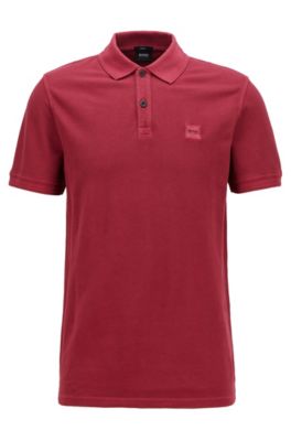 red boss polo