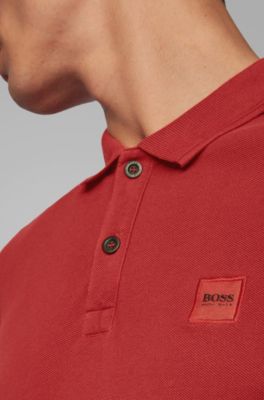 red boss polo