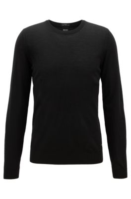 hugo boss black and white jumper