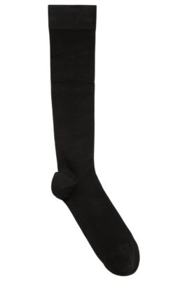 BOSS - Knee-high socks with technical 