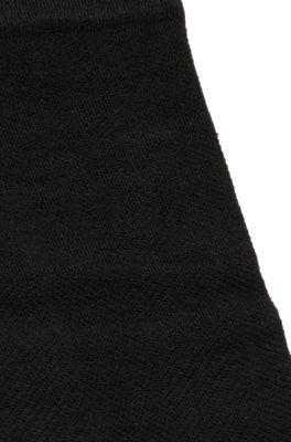 Knee-high socks with technical compression, Black