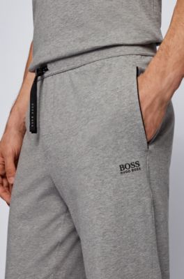 BOSS Herren Mix&Match Pants Loungewear-Hose aus Stretch-Baumwolle mit Logo 