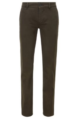 hugo boss green chinos