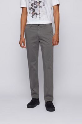 brushed cotton chinos