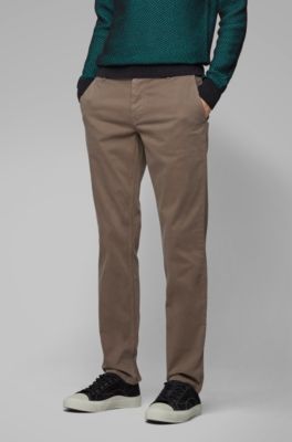 hugo boss schino regular fit chino trousers