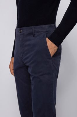 hugo boss casual trousers