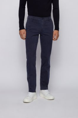 hugo boss schino regular fit chino trousers