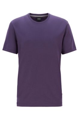 hugo boss purple t shirt