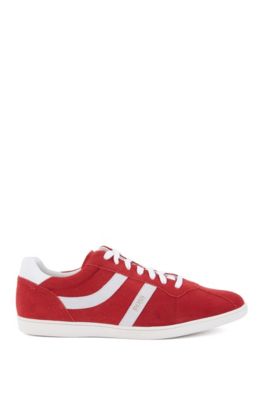hugo boss red sneakers
