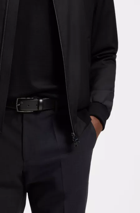 Italian-leather belt