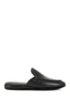 Slip-on shoes in nappa leather, Black