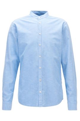 Chemise Homme HUGO BOSS - Coupe Moderne, Manches Courtes Multicolore - Taille M (Occasion TBE)