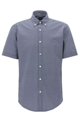 HUGO BOSS | Short-Sleeved Shirts for Men | Distinctive Designs