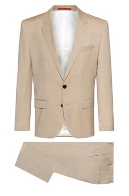 costume blanc hugo boss