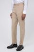 Slim-fit suit in mohair-look virgin wool, Beige