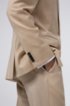 Slim-fit suit in mohair-look virgin wool, Beige