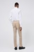 Slim-fit suit in mohair-look virgin wool, Beige