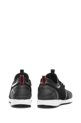 hugo boss hybrid trainers black