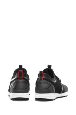 hugo boss hybrid trainers black