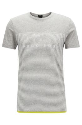 hugo boss striped t shirt