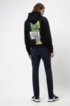 Slim-fit trousers in soft-washed stretch cotton , Dark Blue
