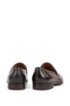 Penny loafers in burnished leather, Dark Brown