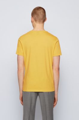 hugo boss t shirt yellow
