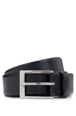 hugo boss black leather belt