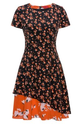 hugo boss floral dress