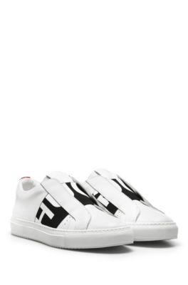 hugo boss slip on trainers