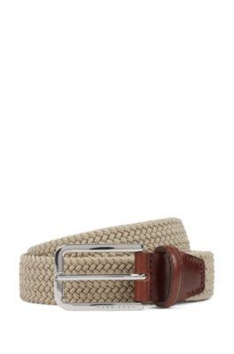 hugo boss woven belt