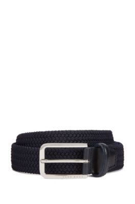 hugo boss woven belt