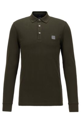 hugo boss slim fit polo sale