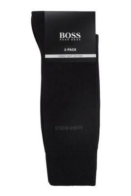 BOSS - Two-pack of regular-length socks 