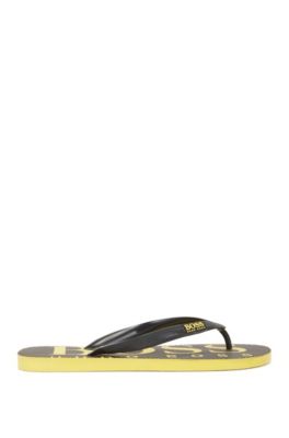 mens hugo boss flip flops sale