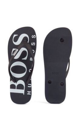 mens boss flip flops