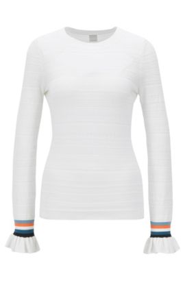 Ribbon Layer Sweatshirt BU0032