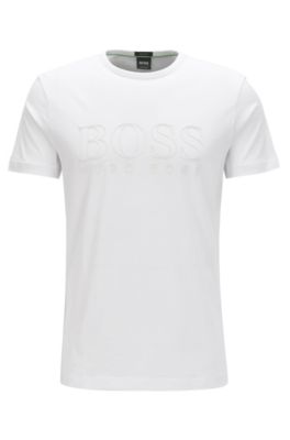 t shirt hugo boss blanc