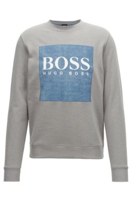 hugo boss french terry sweatshirt