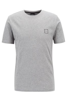 Crew-neck T-shirt in single-jersey cotton