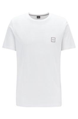 plain white hugo boss t shirt