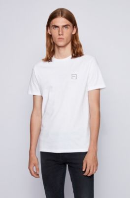 Crew-neck T-shirt in single-jersey cotton