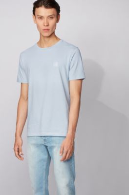hugo boss light blue shirt