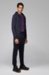 Crew-neck T-shirt in single-jersey cotton, Dark Purple