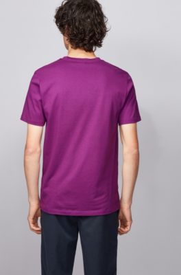 Crew-neck T-shirt in single-jersey cotton