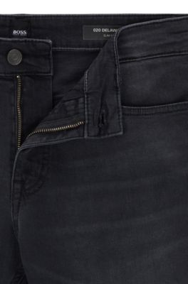 boss delaware jeans black