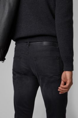 boss delaware jeans black
