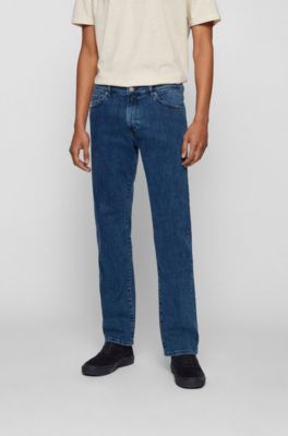 blue jeans straight fit