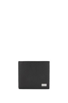 BOSS - Italian-leather billfold wallet 