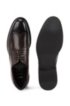 Italian-made Derby brogue shoes with Outlast&reg; lining, Dark Brown